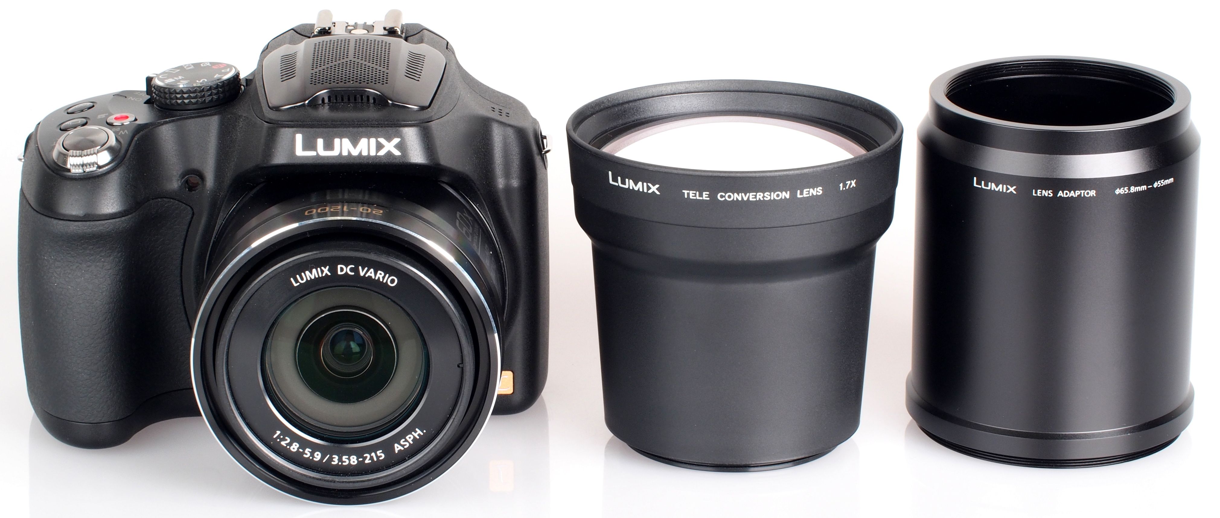 Highres Panasonic Lumix F Z72 L T55 Tele Conversion Lens L A8 Adapter 3 1380708253