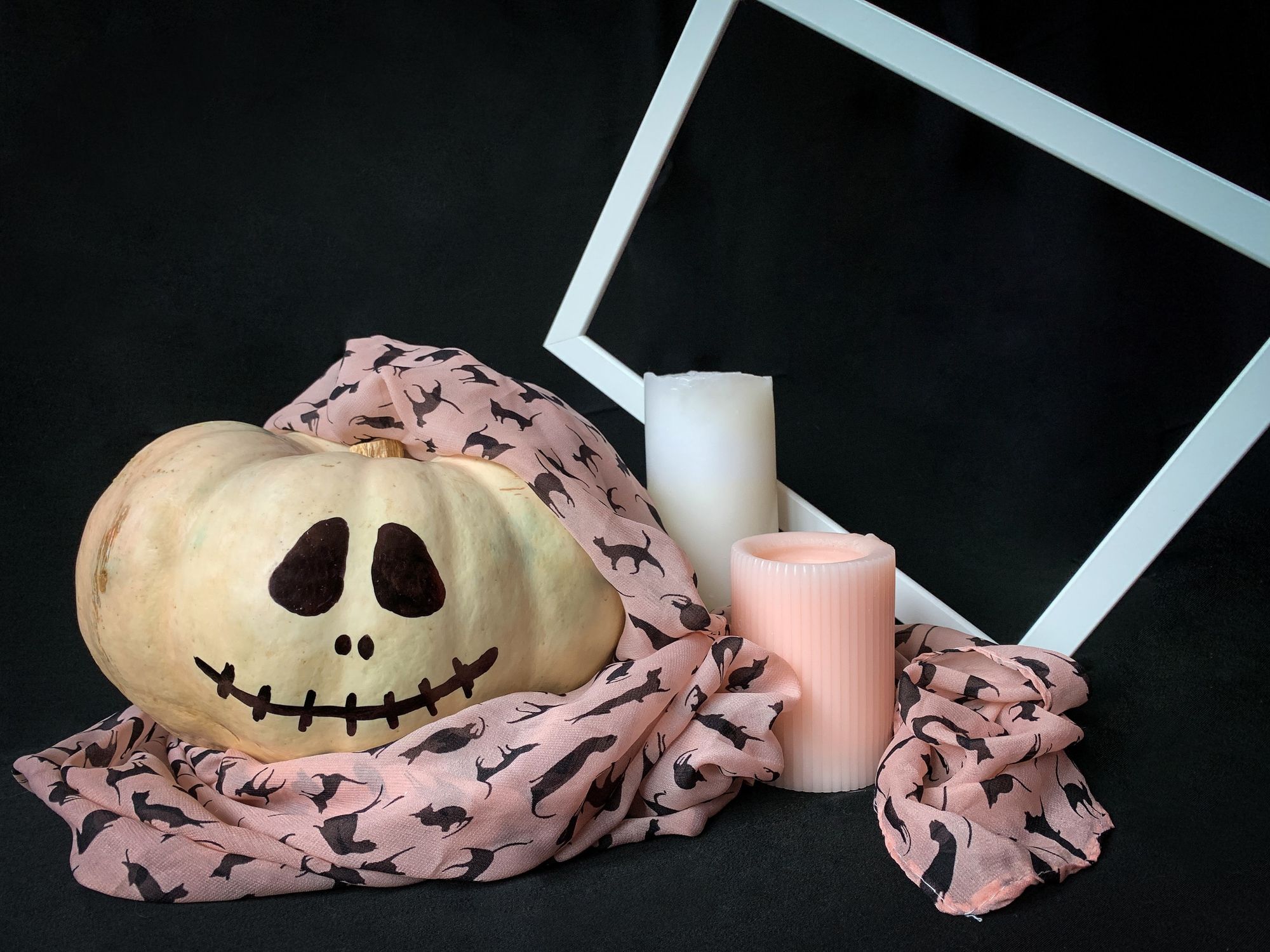 Pastel Goth Witch Pattern Pillows