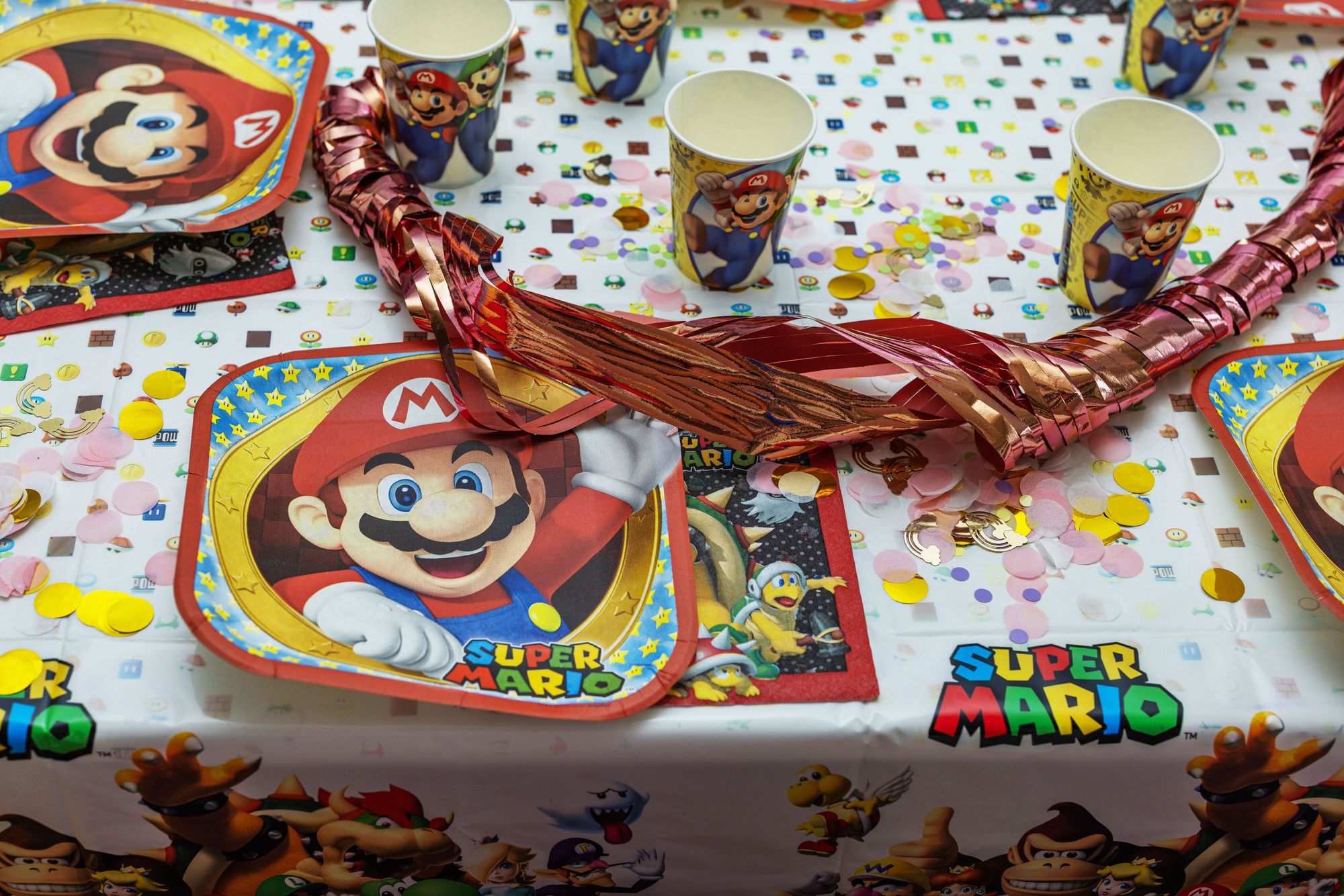 Topper de Mario Bross  Super mario bros birthday party, Super mario bros  party, Mario bros party