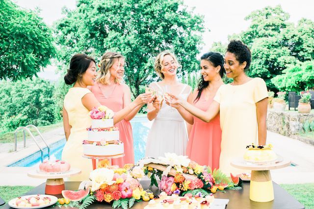 Girls Just Want to Have Fun Bridal Party