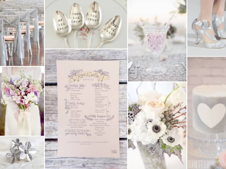 Silver and Lavender Wedding