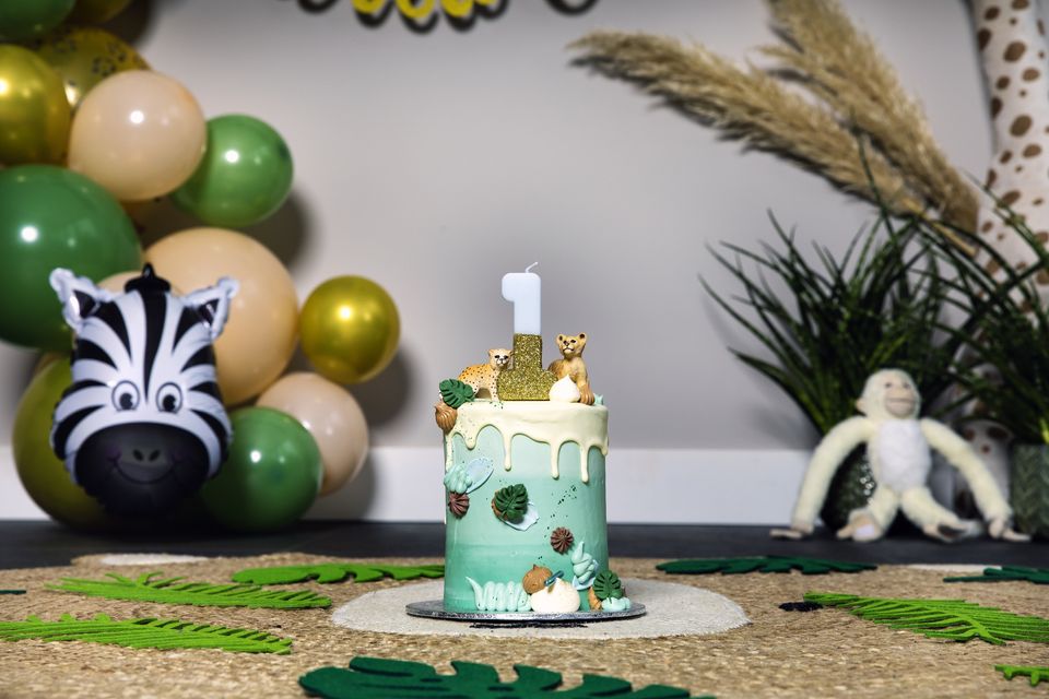 Party Animals, 3 layer cake – Cake & Co