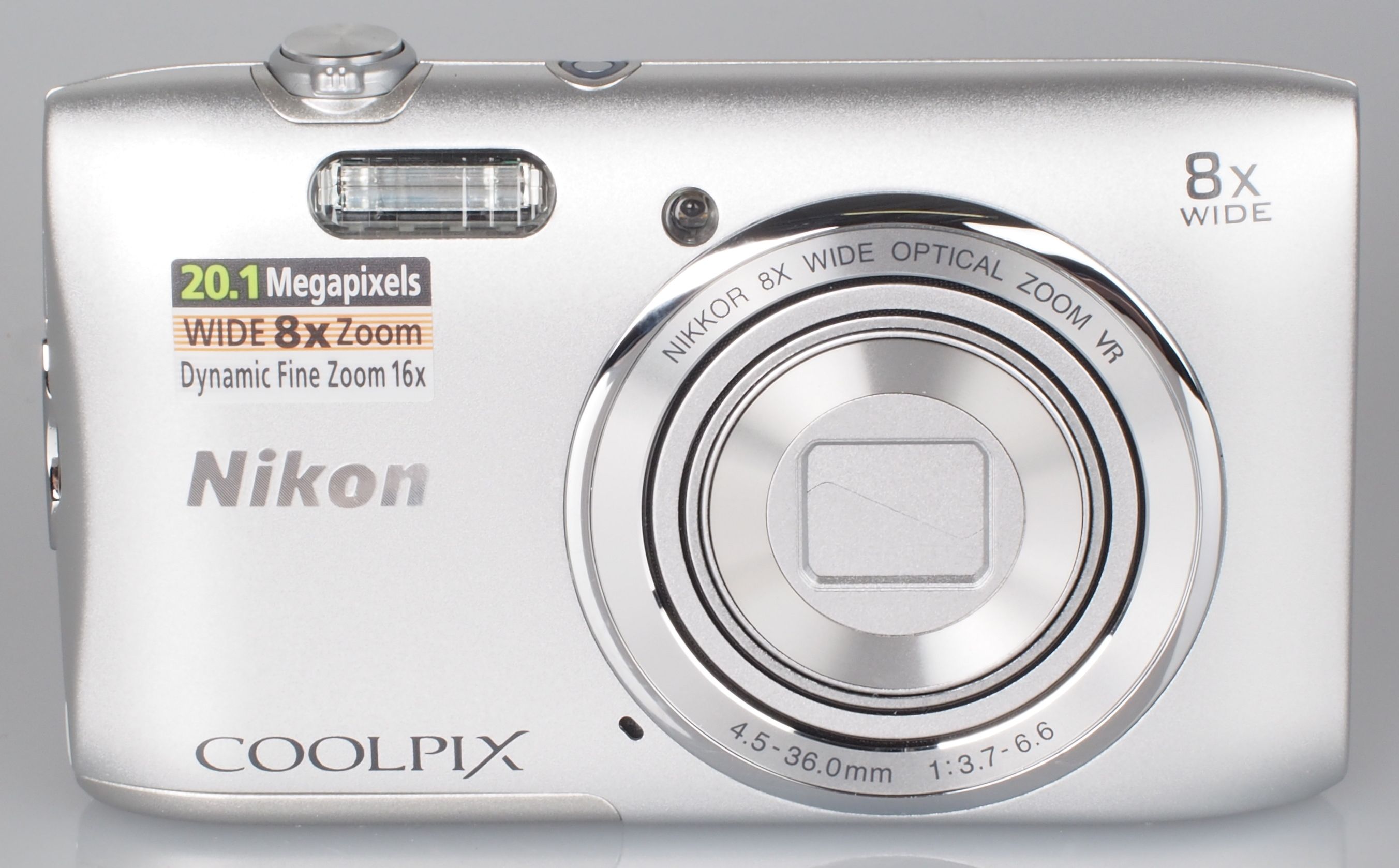 Highres Nikon Coolpix S3600 Silver 2 1392805967