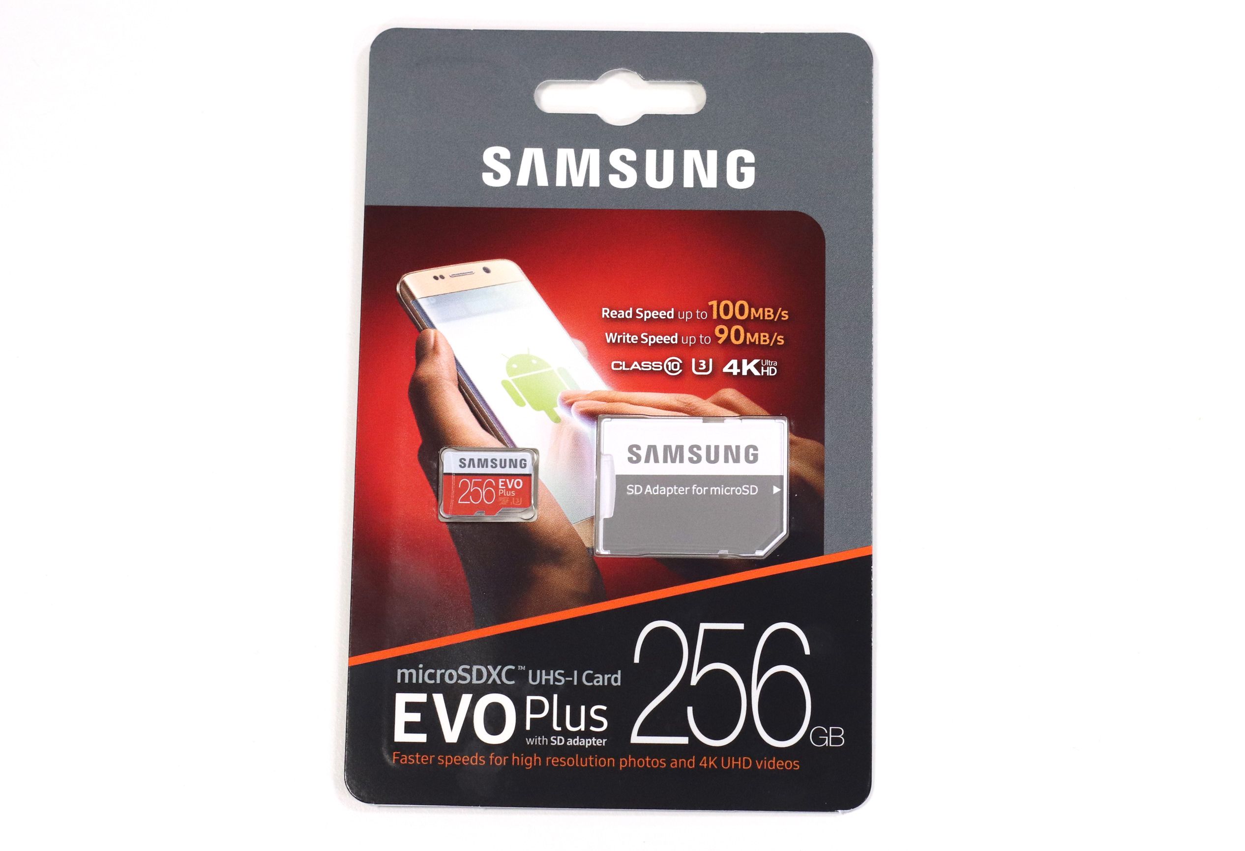 Highres Samsung Evo Plus 256mb Adapter Package 1494334891