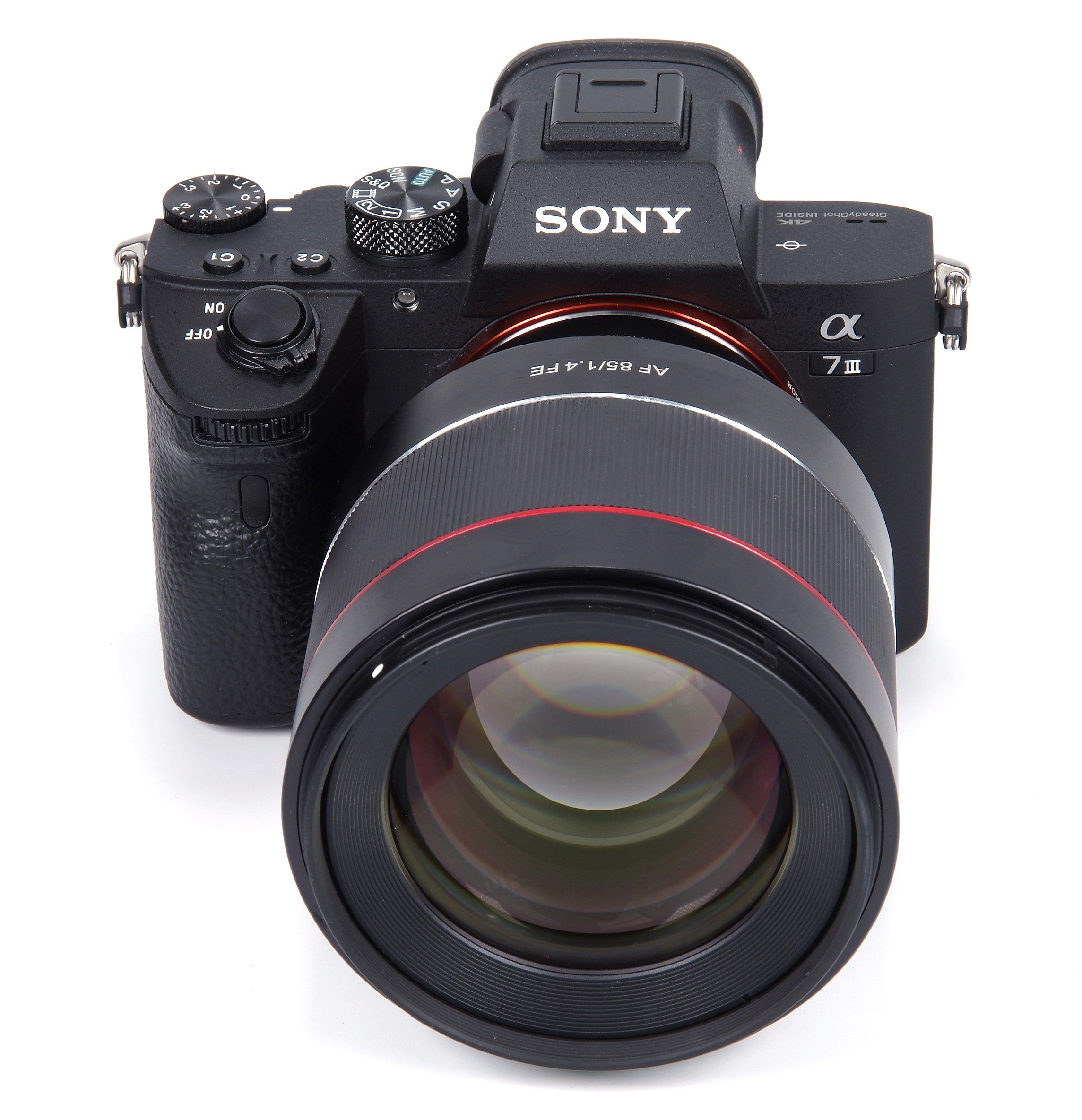 Highres Samyang Af 85mm F14 on Sony A7 Iii Front View 1553848982