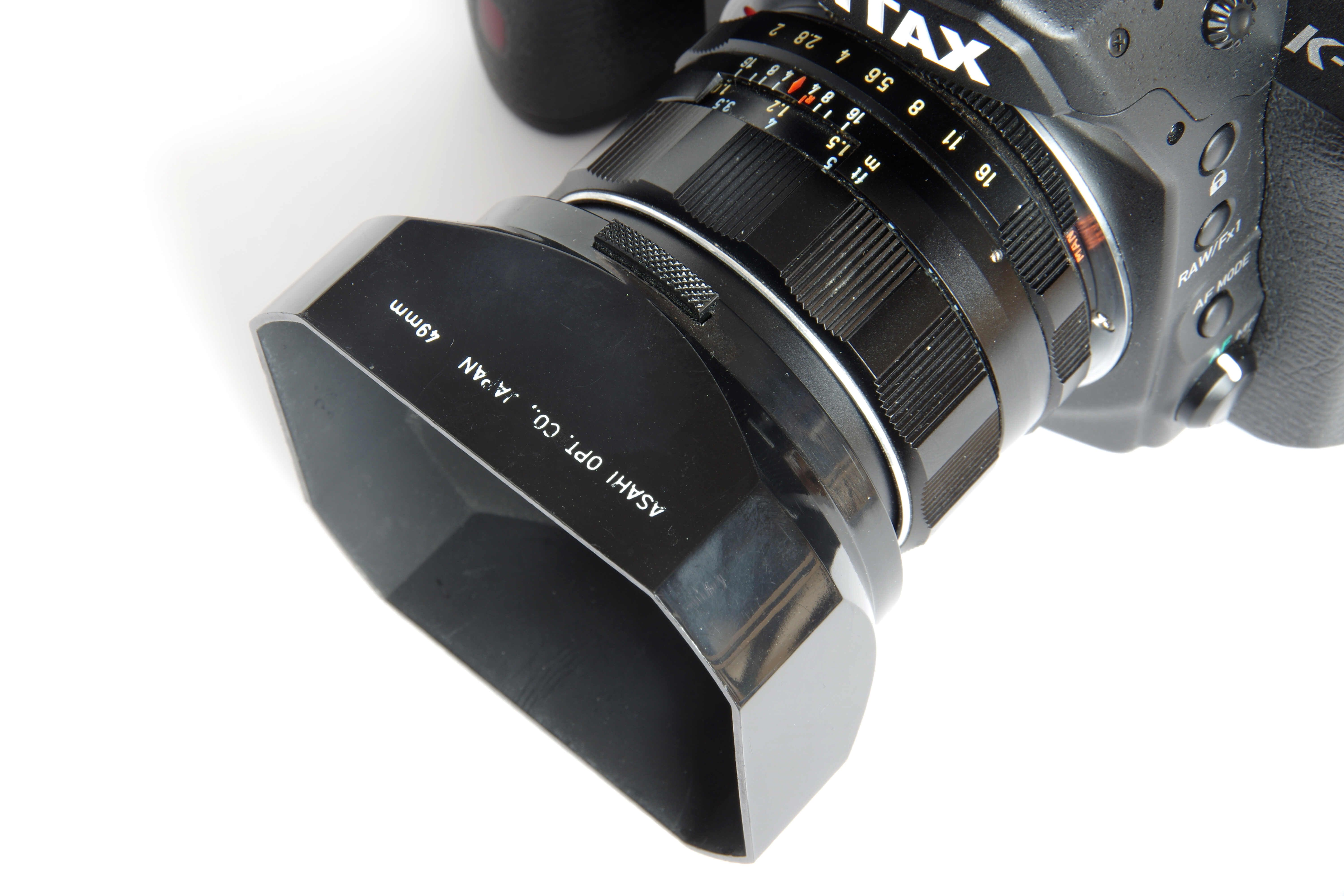 Highres Super Takumar 55mm F2 With Clip on Hood on Pentax K1 1521730163