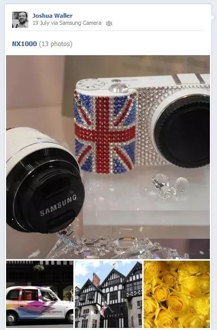 Samsung Nx1000 Upload to Fb