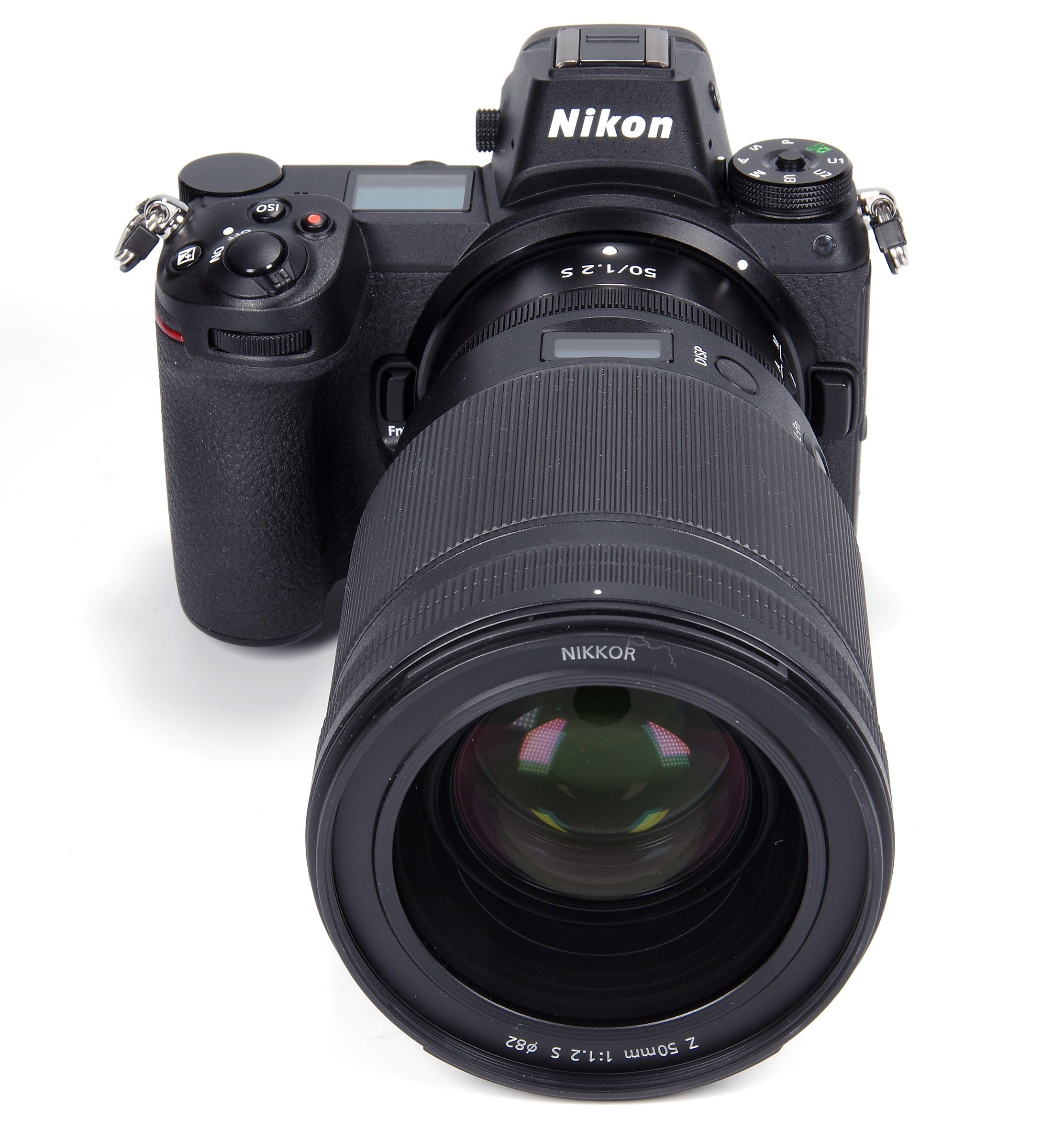 Highres Nikkor Z 50mm F12 S on Nikon Z7 Front View 1608545487