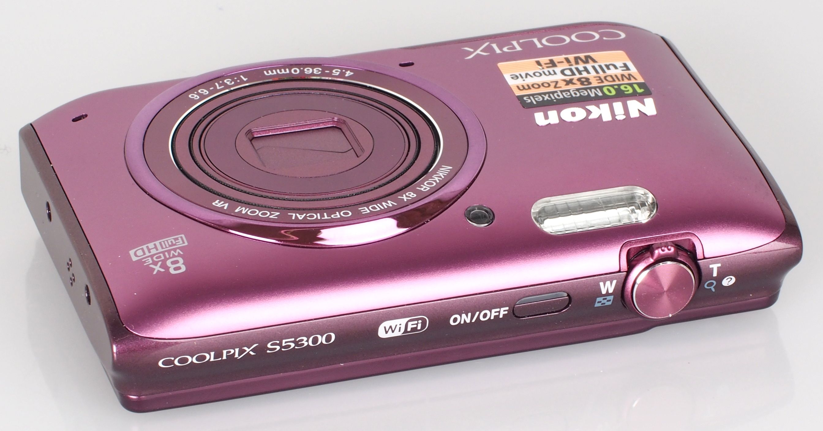 Highres Nikon Coolpix S5300 Purple 6 1395844861