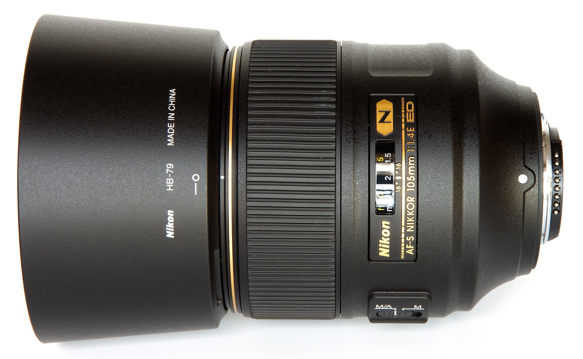 Highres Nikon 105mm F14 Top View With Hood 1475499616