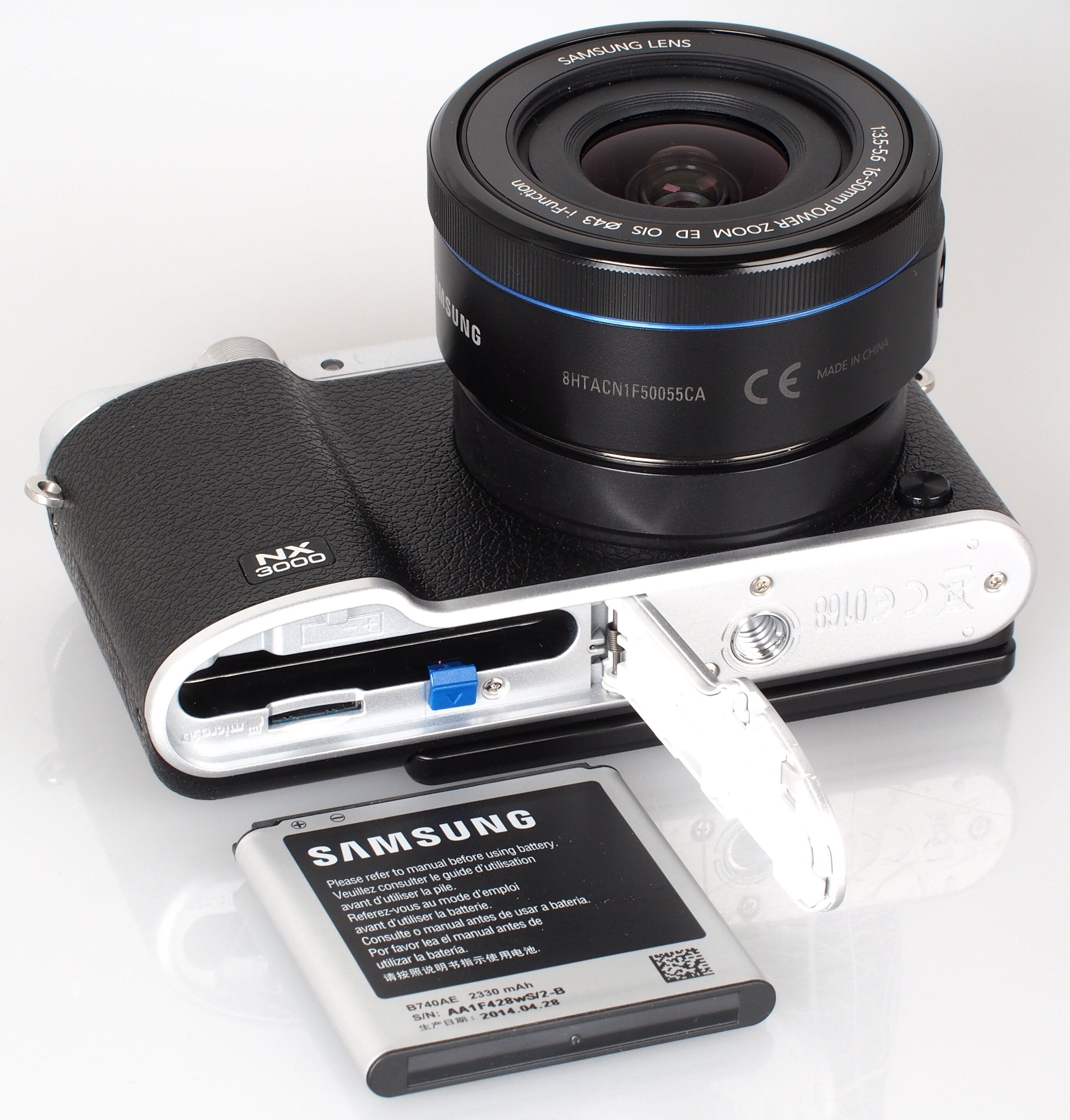 Highres Samsung N X3000 16 50mm Lens Black 8 1403539003