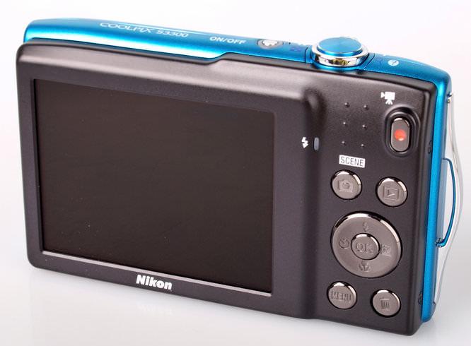 Nikon Coolpix S3300 Digital Compact Camera Review: Nikon Coolpix S3300 Rear