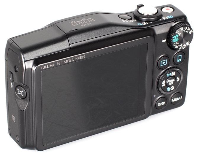 Canon Powershot SX700 HS Review: Canon Powershot SX700 HS Black (6)
