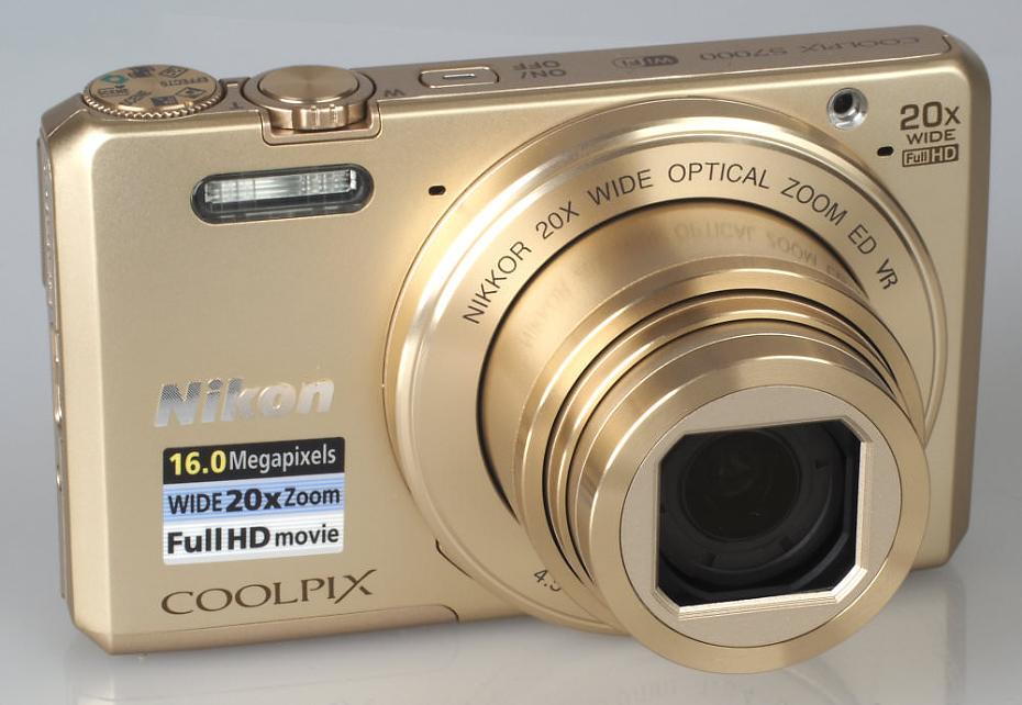 Nikon Coolpix S7000 Review: Nikon Coolpix S7000 Gold (3)