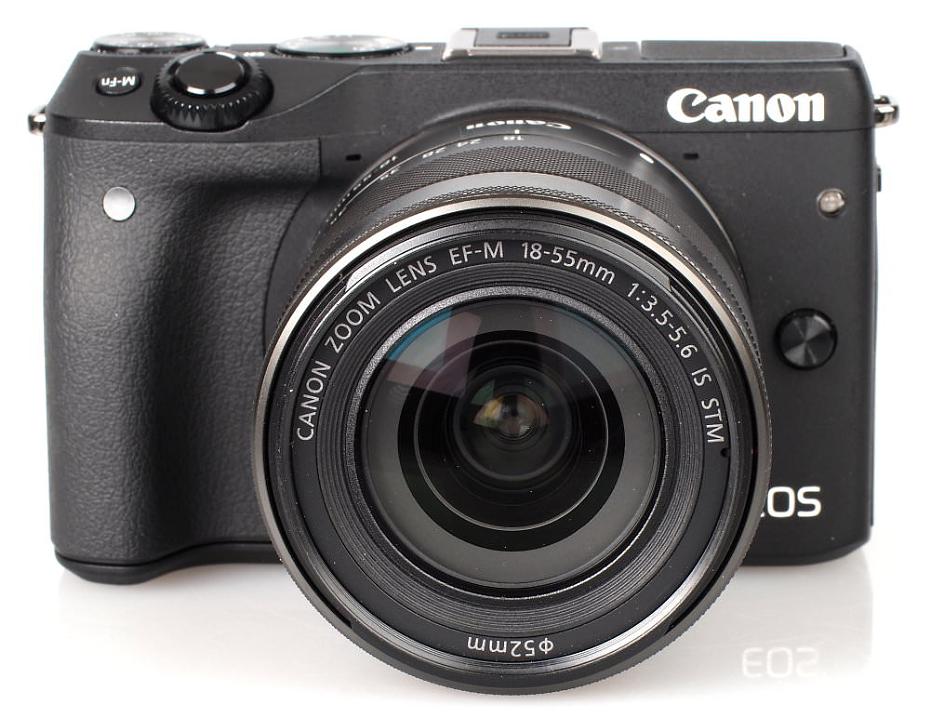 Canon EOS M3 CSC Review: Canon EOS M3 Black (5)