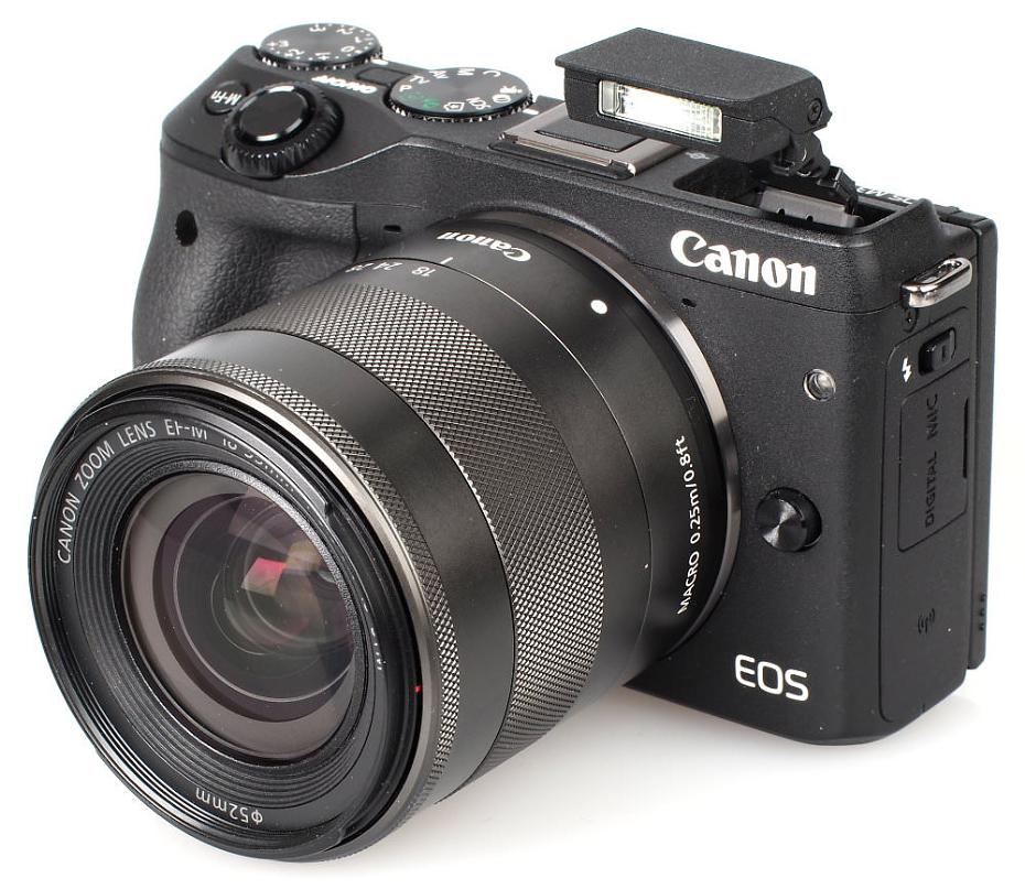 Canon EOS M3 CSC Review: Canon EOS M3 Black (6)