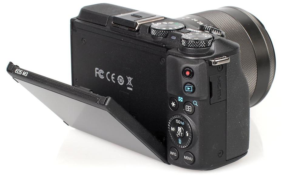 Canon EOS M3 CSC Review: Canon EOS M3 Black (8)