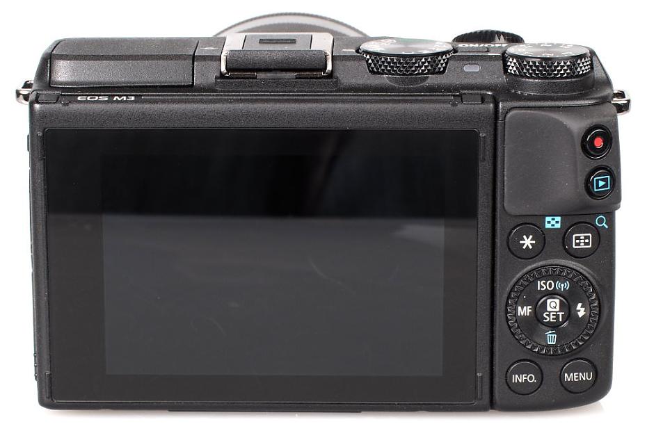 Canon EOS M3 CSC Review: Canon EOS M3 Black (9)