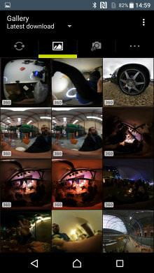 Nikon KeyMission 360 4K Review: Nikon Snapbridge 360 170 App Gallery