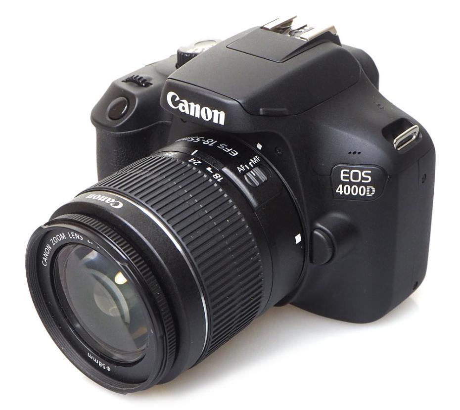 Canon EOS 4000D Review: Canon EOS 4000D White BG (2)