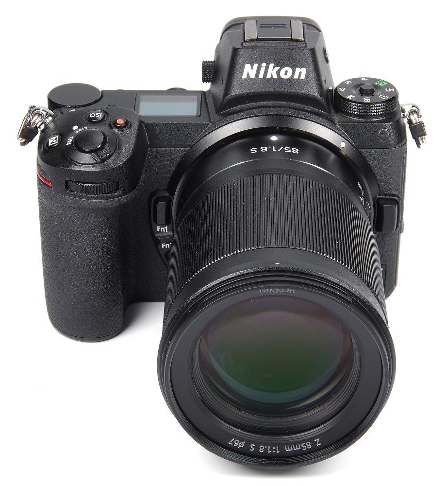 Nikon Nikkor Z 85mm f/1.8 S Review - Verdict: Nikkor Z 85mm F1,8S On NikonZ7 Front View