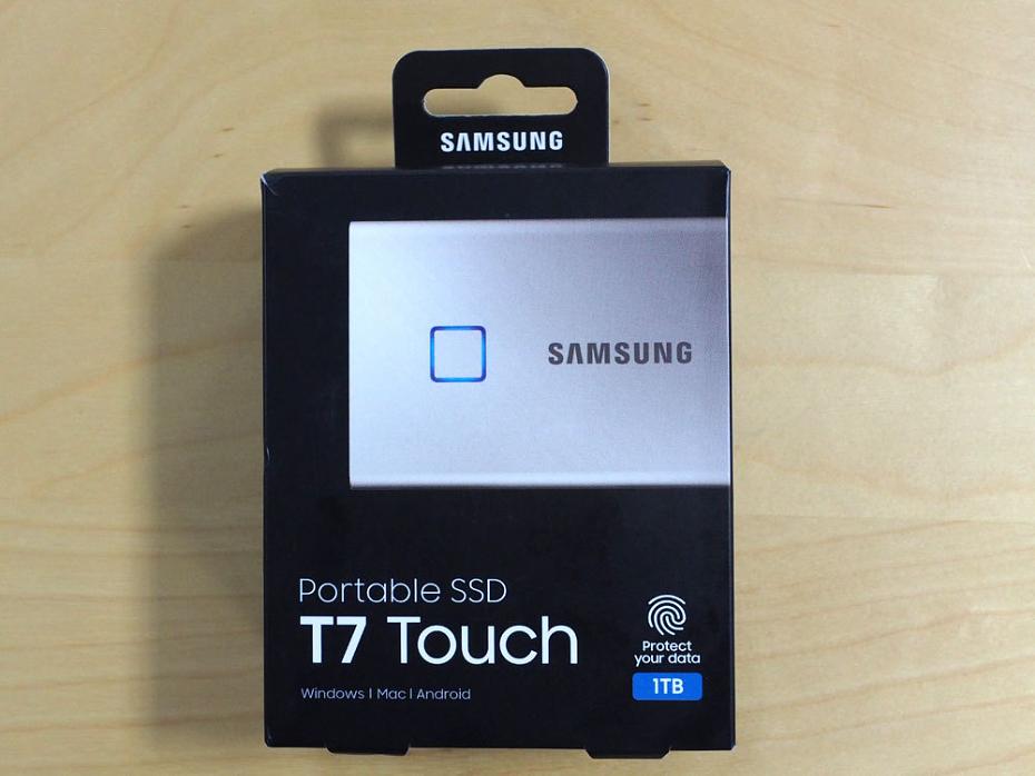 Samsung Portable SSD T7 Touch Review : 