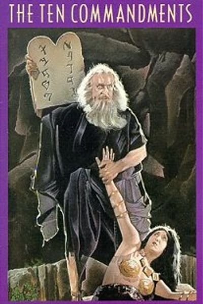 The Ten Commandments movie cover
