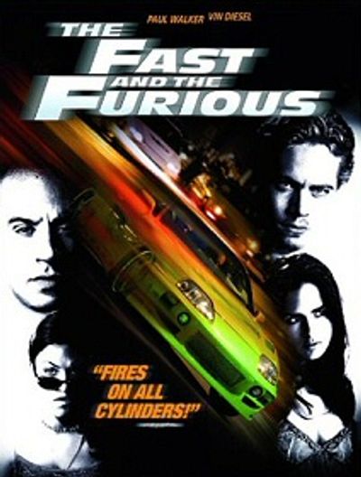 The Fast and the Furious movie cover