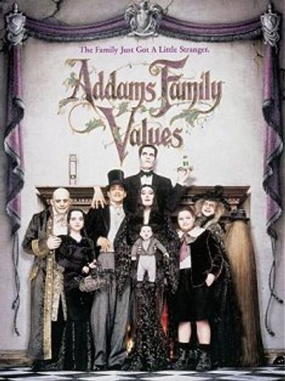 Addams Family Values movie cover