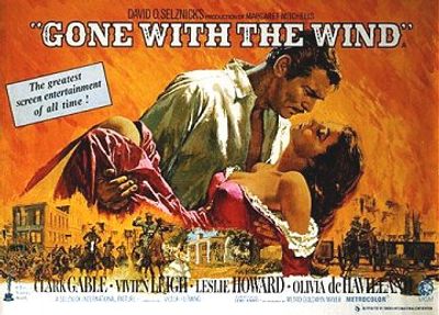Gone with the Wind movie cover
