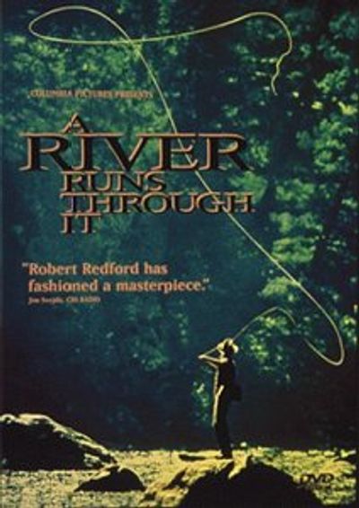 A River Runs Through It movie cover