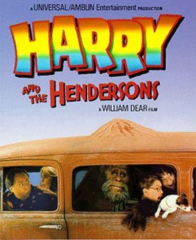 Harry and The Hendersons movie cover