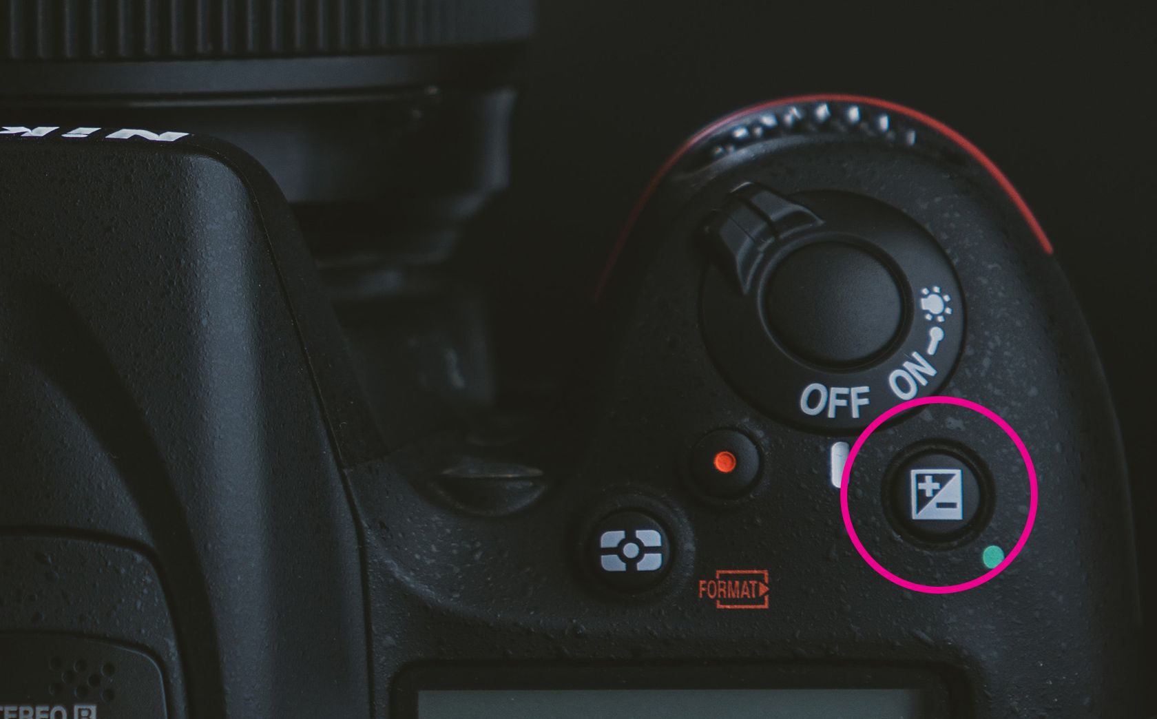 Exposure compensation on Nikon