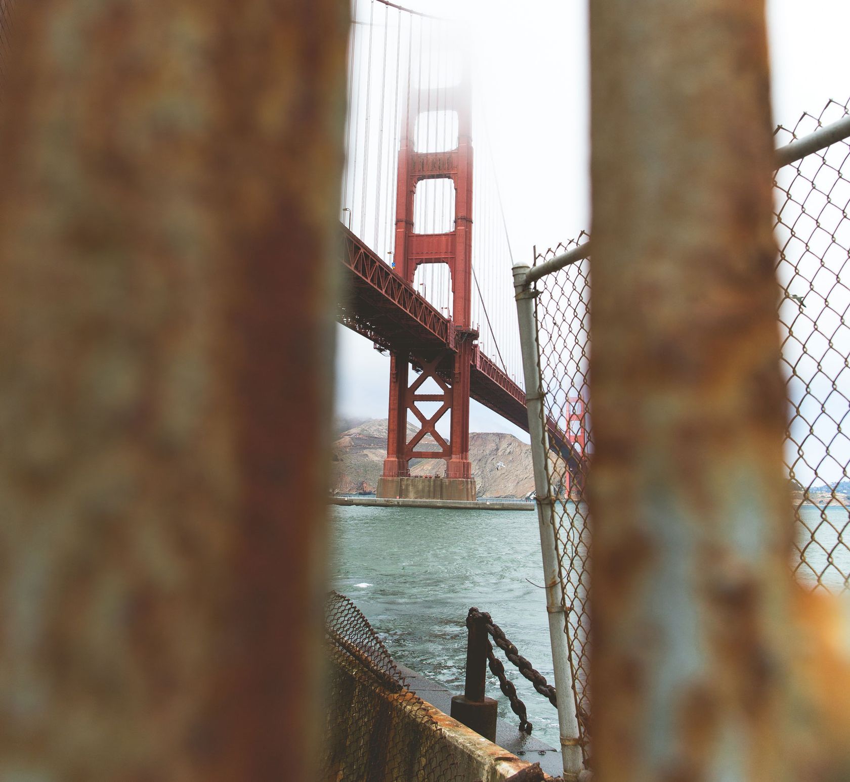 Shooting through some fences and gates