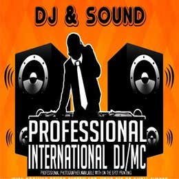DJ & Sound w/ Booming Sound System