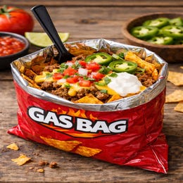 Gas Bags, Tacos, Quesadillas