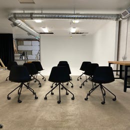 Pre Order Chairs for Workshops