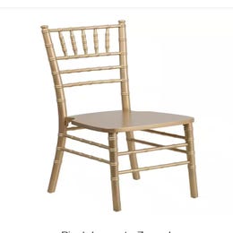 Gold Chiavari Chairs