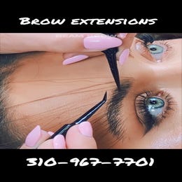Expert Model Brow Extensions
