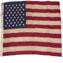 Prop Vintage Huge American Flag 
