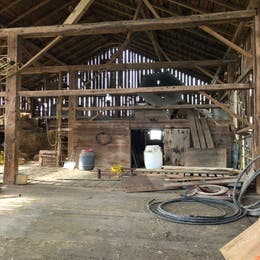 Barrels ,hoses ,ropes general farm supplies 