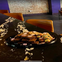 Infused treats platter