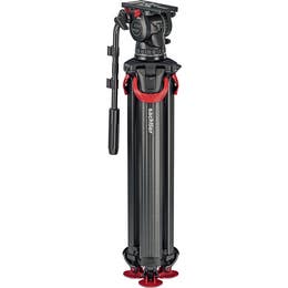 SACHTLER AKTIV10T WITH FLUID HEAD + FLOWTECH TRIPOD