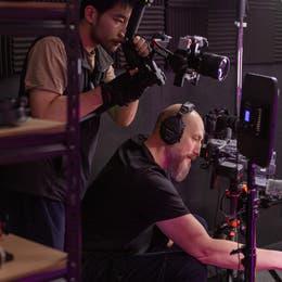 Single Camera Podcast Setup