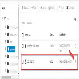 Create/ Edit file handling