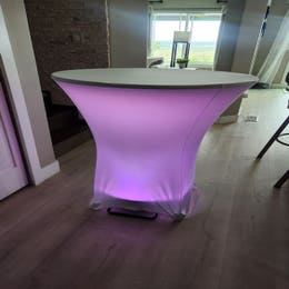 Lighted Cocktail Tables