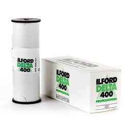 Ilford Delta 400 Professional Black and White Negative Film (120 Roll Film)