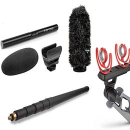 Boom Pole with Microphone