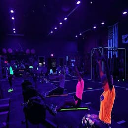 Glow in the dark experience