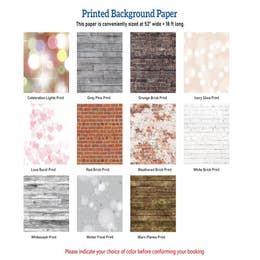 11 Savage Printed Background Paper (53" x 18'